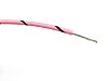 RS PRO Pink/Black 0.5 mm² Hook Up Wire, 20 AWG, 16/0.2 mm, 100m, PVC Insulation