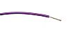 RS PRO Purple 0.75 mm² Hook Up Wire, 18 AWG, 24/0.2 mm, 500m, PVC Insulation