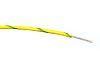 RS PRO Green/Yellow 0.75 mm² Hook Up Wire, 18 AWG, 24/0.2 mm, 100m, PVC Insulation