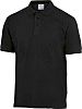Delta Plus Black Cotton Polo Shirt, UK- 40, EUR- 50