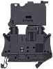 Siemens 8WH1000 Series Black DIN Rail Terminal Block, 10mm², Screw Termination