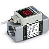 Controlador de caudal SMC, 1000 L/min, con salida Colector abierto PNP, 12 → 24 V