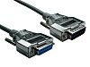 RS PRO 6m 15 pin D-sub to 15 pin D-sub Serial Cable