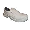 RS PRO Unisex White Toe Capped Safety Shoes, EU 42, UK 9
