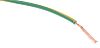 Cable de conexión RS PRO, área transversal 0,5 mm² Clase 5 BS EN 60228 Filamentos del Núcleo 16/0,2 mm Verde, Amarillo,