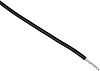 RS PRO Black 0.5 mm² Hook Up Wire, 16/0.2 mm, 100m, PVC Insulation