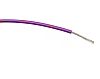 RS PRO Red/Violet 0.5 mm² Hook Up Wire, 16/0.2 mm, 100m, PVC Insulation