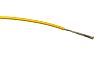 RS PRO Yellow 0.5 mm² Hook Up Wire, 16/0.2 mm, 500m, PVC Insulation