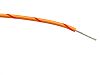 RS PRO Orange/Red 0.22 mm² Hook Up Wire, 7/0.2 mm, 100m, PVC Insulation
