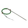 RS PRO Type K Mineral Insulated Thermocouple 150mm Length, 3mm Diameter → +1100°C