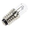 RS PRO E5 Indicator Light, Clear, 12 V, 83 mA, 10000h