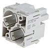 HARTING Han-Modular Heavy Duty Power Connector Housing, 2 Contacts