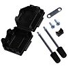 Amphenol Communications Solutions D-Sub バックシェエル 9 極 E, 86303637BLF