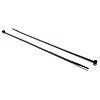 RS PRO Cable Tie, 300mm x 4.8 mm, Black Nylon, Pk-100