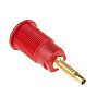 Staubli Red Female Banana Socket, 4 mm Connector, Solder Termination, 32A, 1000V, Gold Plating