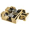 Weidmuller 0193260000 SAK Series Brown, 6mm², Single-Level, Screw Termination, ATEX, IECE