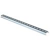 RS PRO Steel Perforated DIN Rail, Deep Top Hat Compatible, 500mm x 35mm x 15mm