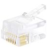 Bel-Stewart RJ11コネクタ, オス, RJ11コネクタ, ケーブルマウント, Cat4