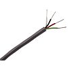 Belden 8444 Series Multicore Industrial Cable, 4 Cores, 0.36 mm², Unscreened, 22 AWG, 152m, Tinned Copper Shield