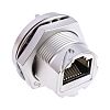 RS PRO Female RJ45 Connector, Panel Mount Straight 1 Port