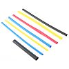 TE Connectivity Heat Shrink Tubing, Black 2.4mm Sleeve Dia. x Set Length 2:1 Ratio, RNF-100 Series