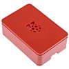 DesignSpark ABS  Case for use with Raspberry Pi 2B, Raspberry Pi 3B, Raspberry Pi 3B+ in Red