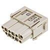 HARTING ヘビーデューティ電源コネクタモジュール Han-Modularシリーズ コネクタモジュール 12極 09140123101