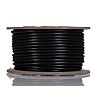 RS PRO Multicore Industrial Cable, 2 Cores, 0.22 mm², DEF STAN, Unscreened, 25m, Black PVC Sheath