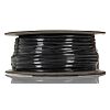 RS PRO Multicore Industrial Cable, 6 Cores, 0.22 mm², DEF STAN, Screened, 100m, Black PVC Sheath