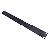 RS PRO Black Aluminium Front Panel, 1U, 84HP, 483 x 265.9mm