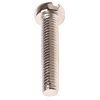 RS PRO Slot  Cheese Head Brass Machine Screw DIN 84, M4x20mm