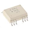Broadcom (ブロードコム)フォトカプラ, 表面実装 チャンネル数：2, トランジスタ出力, HCPL-314J-000E