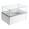 Fibox, ポリカーボネイト, 278 x 188 x 180mm, グレー, PC 2819 18 T ENCLOSURE