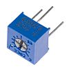 Bourns 半固定抵抗器（トリマポテンショメータ）, 20kΩ, ±10%, 0.5W, 1回転, スルーホール