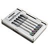 RS PRO Nut Driver Set, Hexagon: 3; 3.5; 4; 4.5; 5 mm Tip