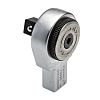 STAHLWILLE 735 Series Reversible Ratchet Insert, 1/2 in, 14 x 18 Insert, Chrome Finish