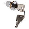 Lorlin Key Switch, SPDT, 1 A @ 24 V dc 2-Way Common-Key