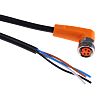 ifm electronic, センサアクチュエータケーブル, 24 AWG, コア数：4, EVC153