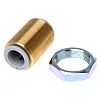 SMC KQ2 Series Bulkhead Tube-to-Tube Adaptor, Push In 12 mm to Push In 12 mm, Tube-to-Tube Connection Style