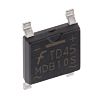 onsemi 整流用 ブリッジダイオード 単相 1A, 1000V, 5.15 x 4.55 x 1.45mm, MDB10S