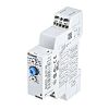 Crouzet DIN Rail Mount Timer Relay, 12 → 240V ac/dc, 1-Contact, 0.1 s → 100h, SPDT