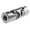 RS PRO Universal Joint, Double, Needle Roller, Bore 20mm, 128mm Length