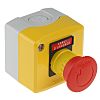 Schneider Electric Harmony XALK Series Twist Release Emergency Stop Push Button, Surface Mount, 1NC