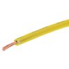 RS PRO Yellow 0.5 mm² Tri-rated Cable, 22 AWG, 16/0.2 mm, 100m, PVC Insulation