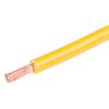 RS PRO Yellow 2.5mm² Hook Up Wire, 14AWG, 50/0.25 mm, 100m, PVC TI3 Insulation