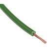 RS PRO Green 1mm² Tri-rated Cable, 18 AWG, 32/0.2 mm, 100m, PVC TI3 Insulation