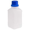 Botella para laboratorio, 500ml, Polietileno de alta densidad