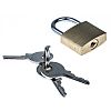 RS PRO Key Metal Padlock, Keyed Alike, 3mm Shackle, 20mm Body