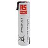 RS PRO Genopladeligt batteri, RS PRO, 1.2V, NiMH Ja, Terminaler: Tags, 4Ah