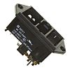 Schurter IEC規格 C14 IECコネクタ, 10A 250 V, 2ヒューズ 2極 パネルマウント